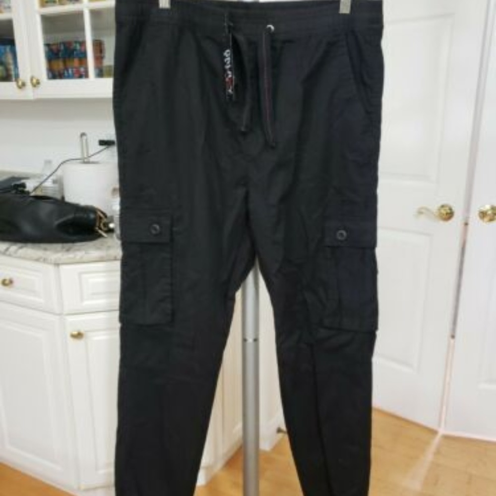 Galaxy by Harvic Cargo Twill Jogger Pants Men's